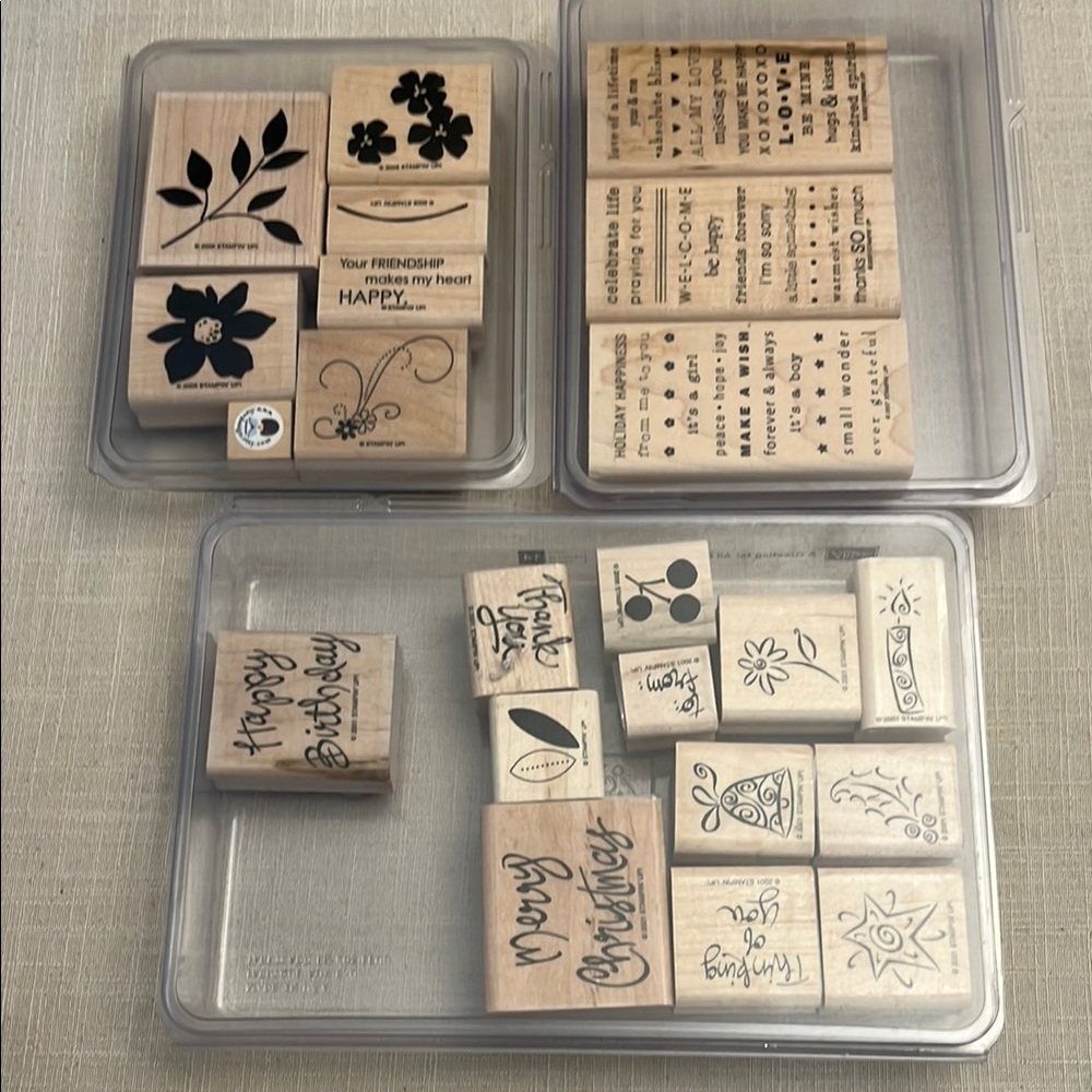 Bundle of Stampin Up! stamps